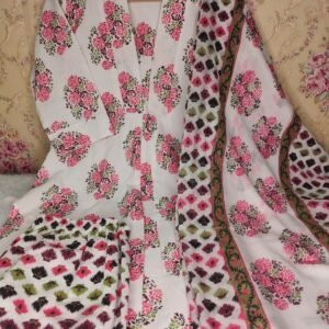 Jaipuri Cotton Salwar With Lining - Hi-Neck