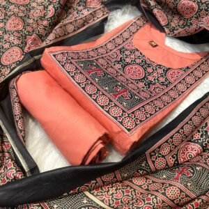 Ajrakh Three Piece Set